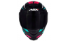 CAPACETE ASX EAGLE STREET PRETO TIFFANY/ROSA
